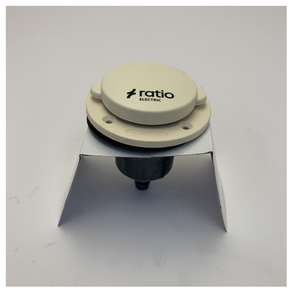 Marine Shore Power Inlet 16A 230V White Yacht Power Inlet - MP16-10-K