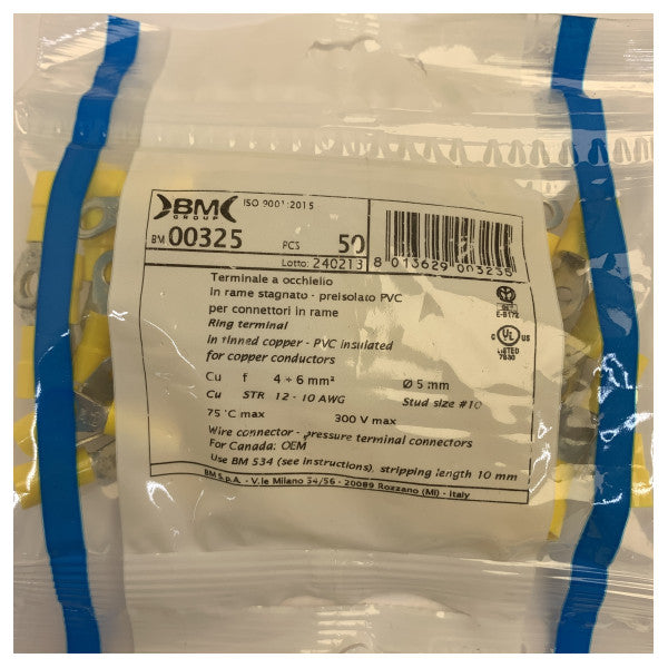 Kontakt Ozesni Izol 6 M5 Rumen ringkabelsko 