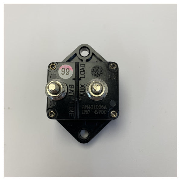 Uflex BEP 63166T Marine-Schutzschalter 100A - Hochstrom-Sicherungsschutz 