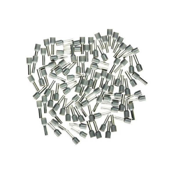 Votlica Cosse de fil isolée 4/17 métal gris 200 pièces 
