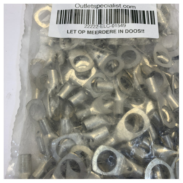 Cosse tubulaire en cuivre BMC Group 16mm2 M12 - qualité marine homologuée UL 