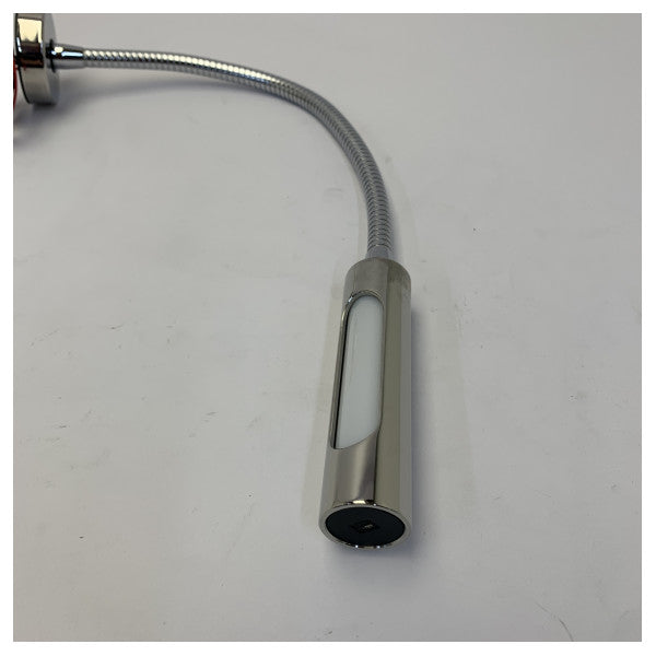 Quick Califfa Marine LED læselampe - fleksibel arm rød/hvid interiør yacht L 