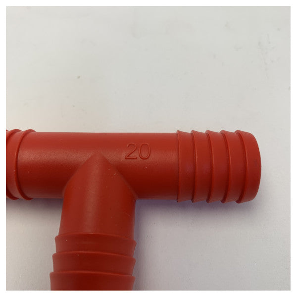 Conector en T para manguera con espiga Osculati 3/4 pulg. 20 mm 17.204.20 