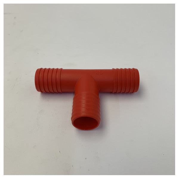 Conector em T com espigão de 3 vias em plástico Osculati 25mm 1 polegada - 17.204.25 