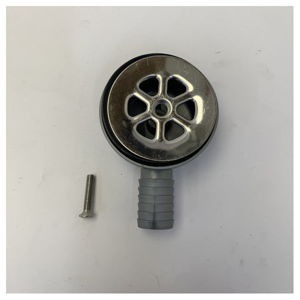 Accesorio náutico Barka PF250S Low Profile codo de 90 grados de 1 pulgada para yate 
