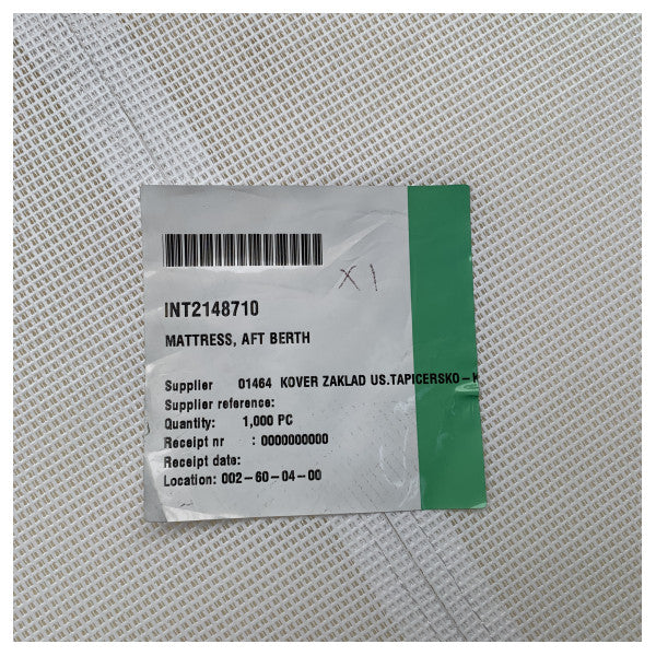 Quicksilver 805 und Uttern D77 Heckliegeplatzmatratze grau - 2148710 