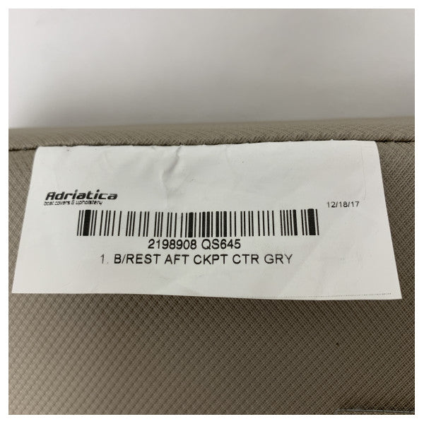 Coussin de dossier Quicksilver Active 645 pour sièges de cockpit - 2198908 