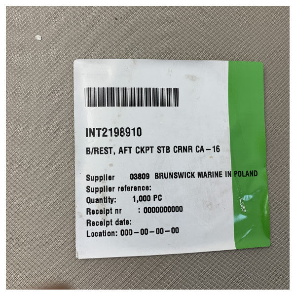 Coussin de dossier d'angle Quicksilver Active 645 pour sièges de cockpit - 2198910 