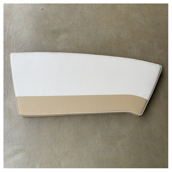 Quicksilver 540 Cruiser Right Stern Aft Cushion White Beige - 878DEL143N