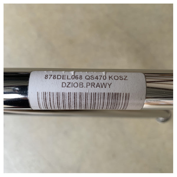 Quicksilver 470 Cruise Right Bow Pulpit | Rail for Boats stainless steel - QS470-001