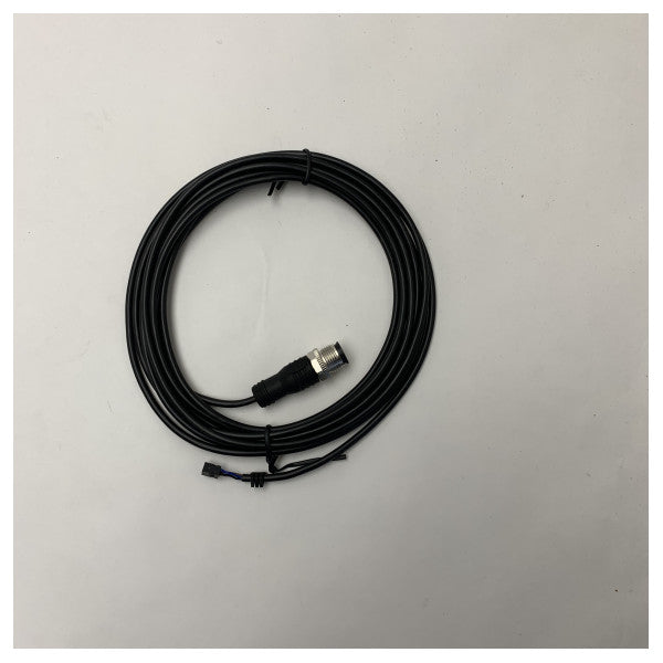 EmpireBus NXT 2036056 Marine-Grade 3m Durable Weather-Resistant Cable with 4-Pin Female to M12 Male Connector câble d'alimentation