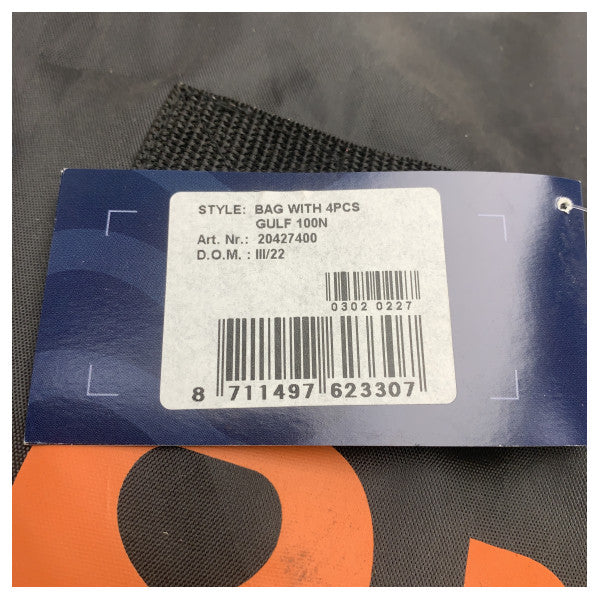 Sac 4-Person 100N LifeVest Orange - 20427400