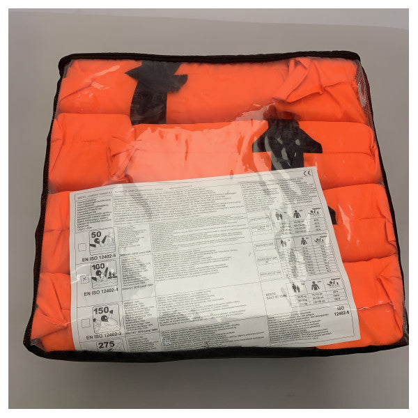 Sac 4-Person 100N LifeVest Orange - 20427400
