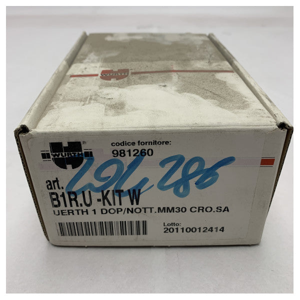 ヴルト ステンレススチール製船舶用スライドドアロック - B1R.U-KIT W