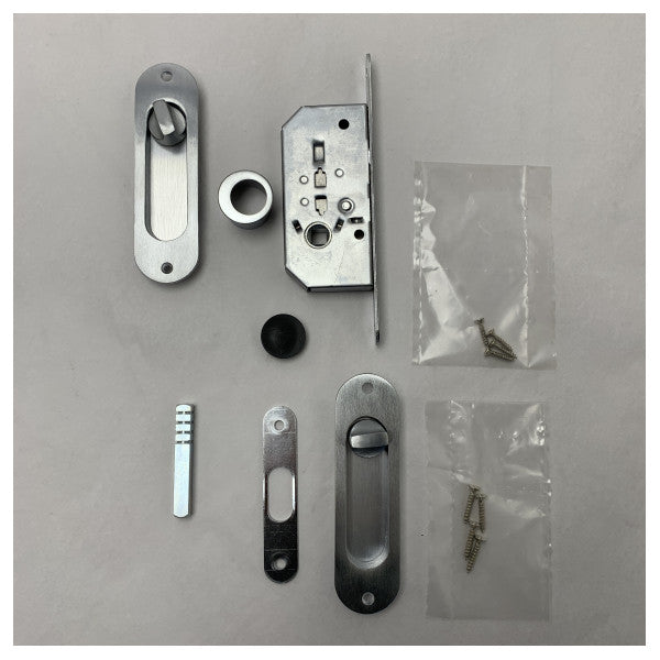 ヴルト ステンレススチール製船舶用スライドドアロック - B1R.U-KIT W