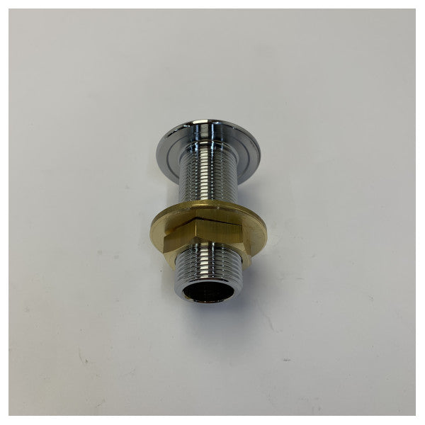 Maestrini 3/4 inch forkromet messing slangestuds-kobling C0051E 