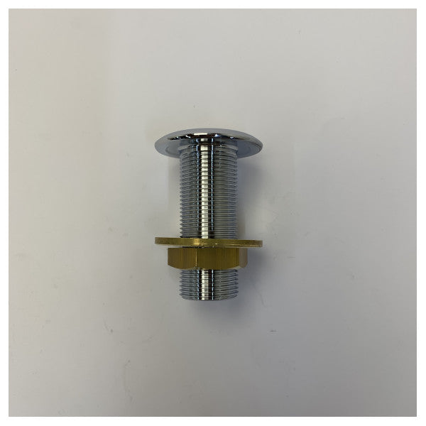 Maestrini 3/4 inch forkromet messing slangestuds-kobling C0051E 