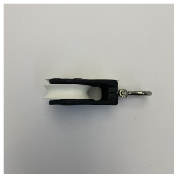 Rutgerson 60 mm Tek Makara Blok - Paslanmaz Çelik Şakıllı - Yat Donanımı 