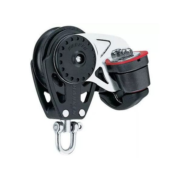 Harken HK2616 Bozzello Carbo da 57 mm con girella e clamcleat a camma - prodotto seconda scelta 