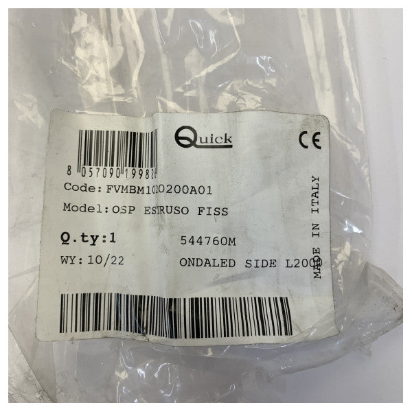Quick Side L200 aluminiumsprofil til RGB LED-strimmel - FNMBM1020200A01 