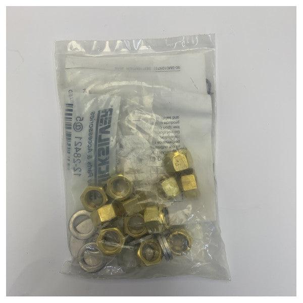 Mercury 8M0182202 Marine Hardware Mutter- und Unterlegscheiben-Set 
