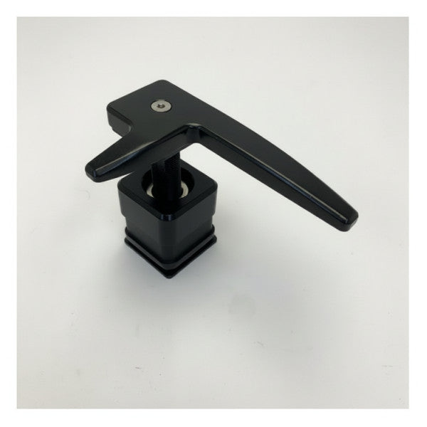 Vanquish Manual Hatch Lock - Black Coated Aluminium Yacht Hardware 