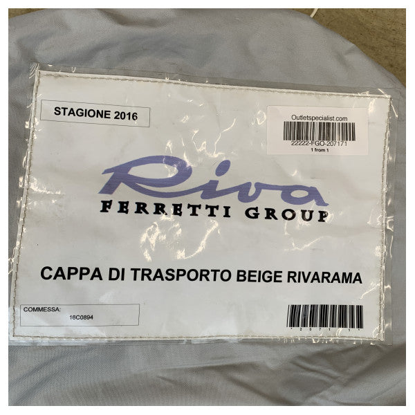 Riva Rivarama 2016 transport - taud complet beige - 207171
