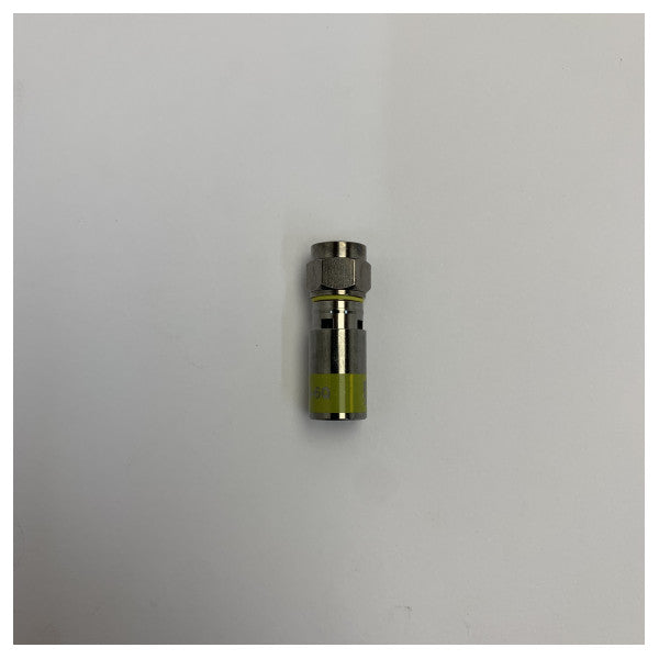 VDV812-606 Conector F coaxial RG6 para instalações marítimas de satélite e TV 