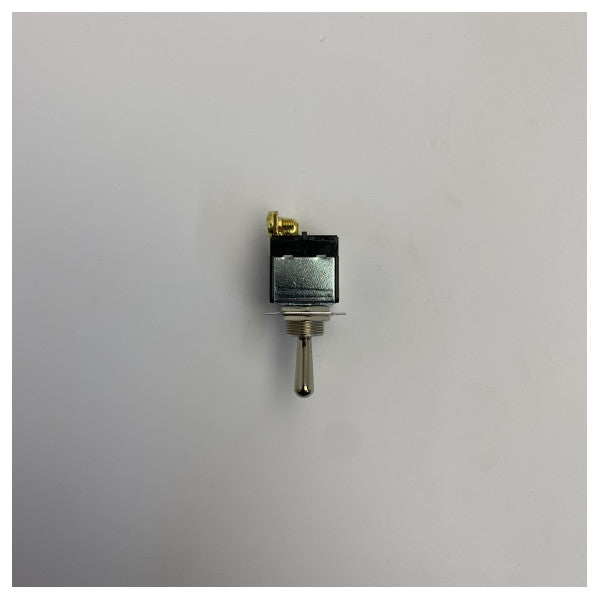 Multicomp MCR13-28A-07 Διακόπτης με μοχλό και κόκκινη πλάκα ένδειξης ON 