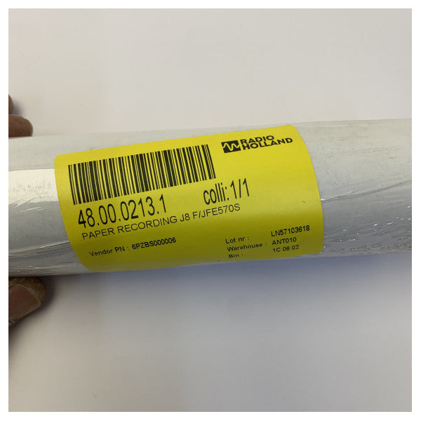 Papel de registro para ecosonda para electrónica marina JFE-570S 