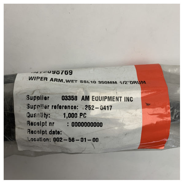 Универсален SSL10 350 мм 1/2 инча дръжка за чистачка черен 