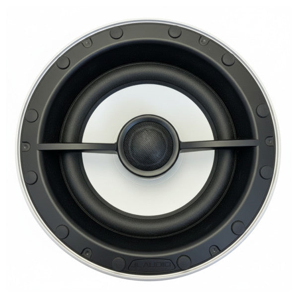 JL Audio M6-880X Marine Coaxial Speaker - 8.8-inch - Gloss White & Gunmetal - Ne 