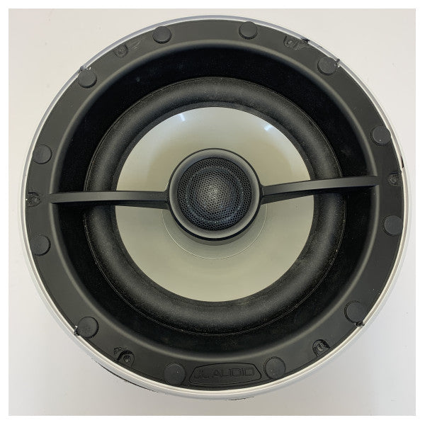 JL Audio M6-880X Marine Coaxial Speaker - 8.8-inch - Gloss White & Gunmetal - Ne 