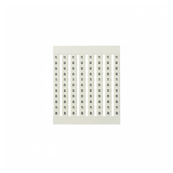 Phoenix ZBFM 5/WH Bande de repérage Zack pour borniers - blanche ZBFM5-WH 