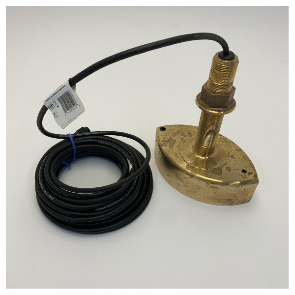 Airmar B258 Transductor pasacascos de bronce 1 kW 50/200 kHz - Nuevo 