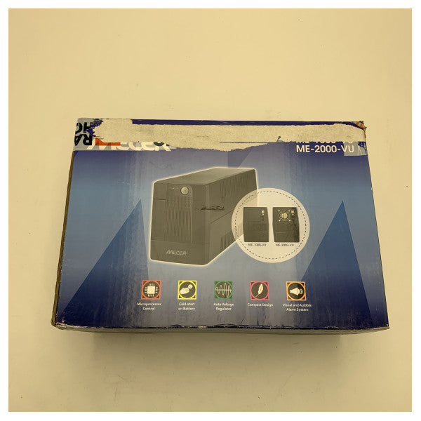 Mustek ME-1000-VU UPS 1000VA Marine Power Backup AVR:llä ja USB-liitännällä varustettuna.