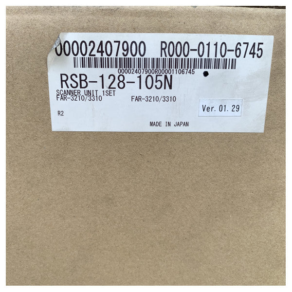 Furuno X-Band Radar Scanner Unit 12 kW RSB-128-105N pour une navigation maritime fiable