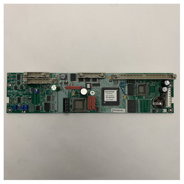 Skipper Echo Sounder PCB I/O board - GDS101 - PIG-031 - CPU674/6742 - SAG144 - Mono/Color