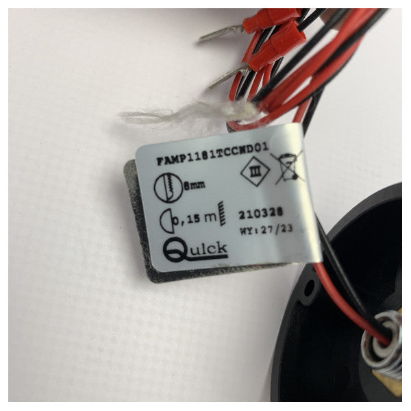 Dawl tal-Qari Iswed Aġġustabbli ta 'Audrey LED Quick Audrey 12 / 24V