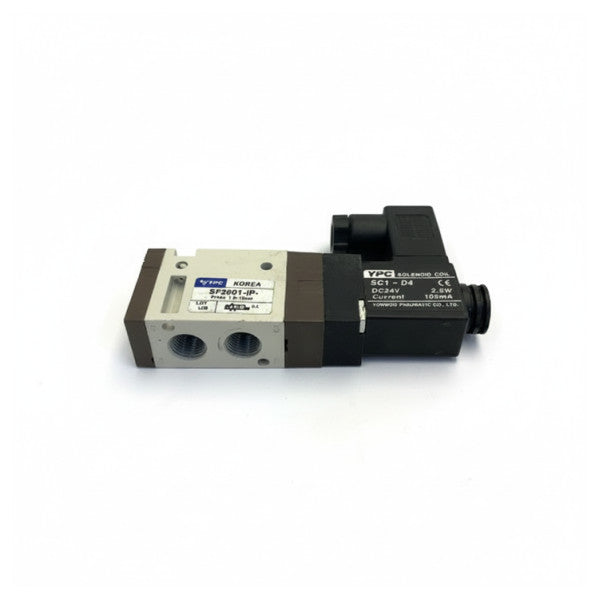 SF2601-IP-SC1-D4 Pneumatisches Magnetventil mit SC1-D4-Spule - Neu 