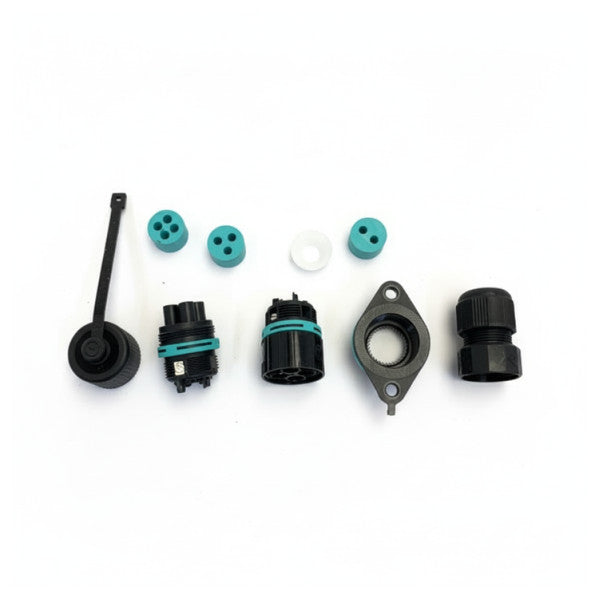 Combi Noord Marine-Elektroanschluss-Set EU14.372.04 mit Teal-Dichtungen 