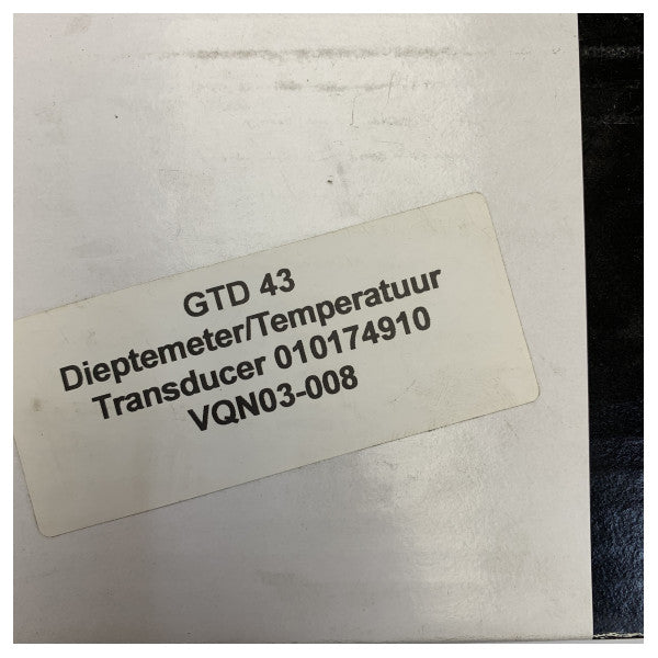 Garmin GDT 43 Thru-hull Depth and Temperature Transducer - NMEA 2000 - 010-01749 