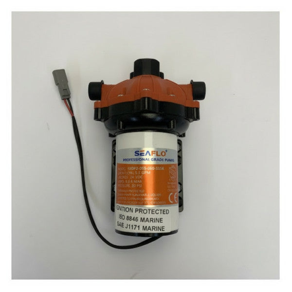 Seakeeper SFDP2-055-060-51SK maritim membranvandpumpe 24V 