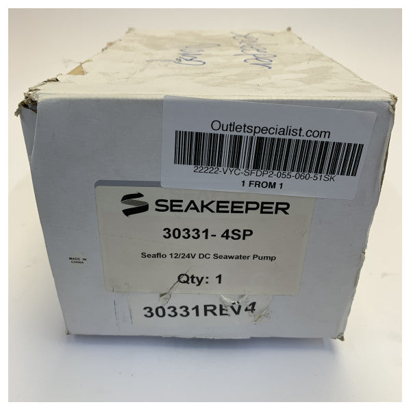 Seakeeper SFDP2-055-060-51SK maritim membranvandpumpe 24V 