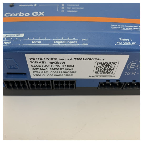 Victron Energy Cerbo GX MK2 コミュニケーションセンター - VIBPP900451100 