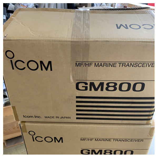 Icom GM800 150W Marine MF-HF Radio GMDSS Class A Transceiver with DSC and 24V