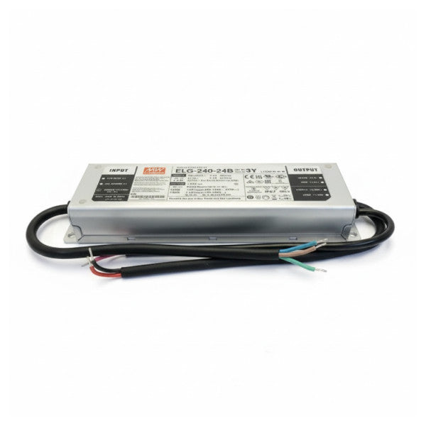 Driver LED Mean Well ELG-240-24B 240W 24V 10A alimentatore a tensione costante 