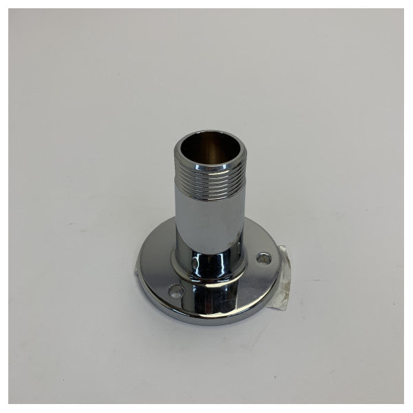 Chrome Marine Antennefod 3 cm - Fast dæksmontering til yacht og båd 