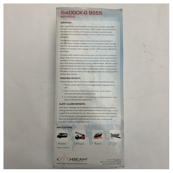 Support de téléphone Beam SatDock 9555 SatDock avec haut-parleur 