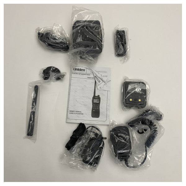 Αδιάβροχο Χειροκίνητο Θαλάσσιο VHF Ράδιο με GPS και DSC 